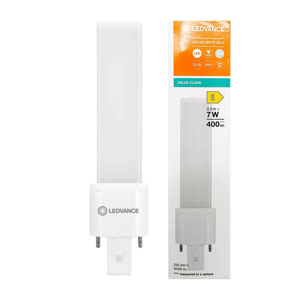 LAMPADA LED DULUX S 3,5W (7W) 840 G23 LEDVANCE (precedente)