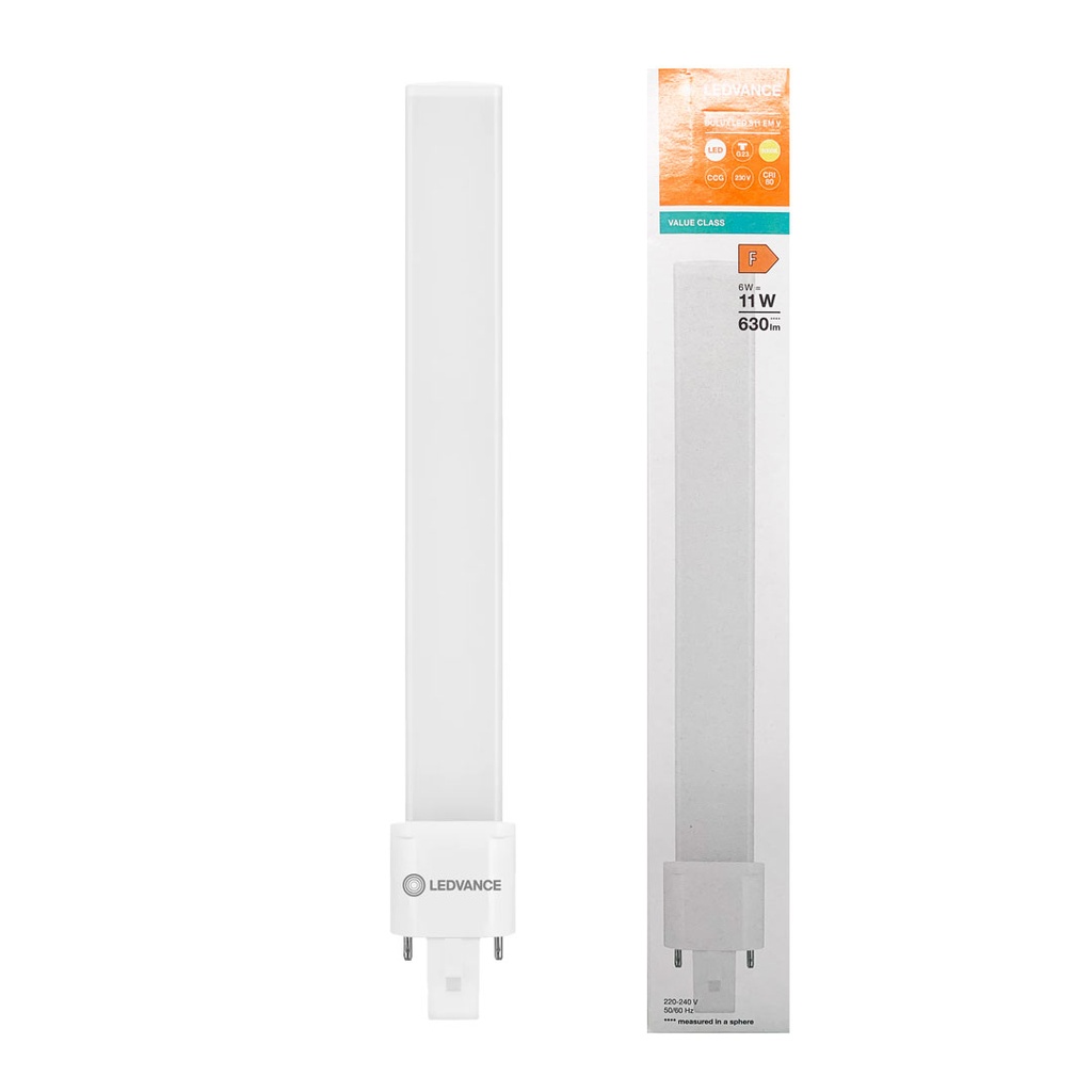 LAMPADA LED DULUX S 6W (11W) 830 G23 LEDVANCE (precedente)