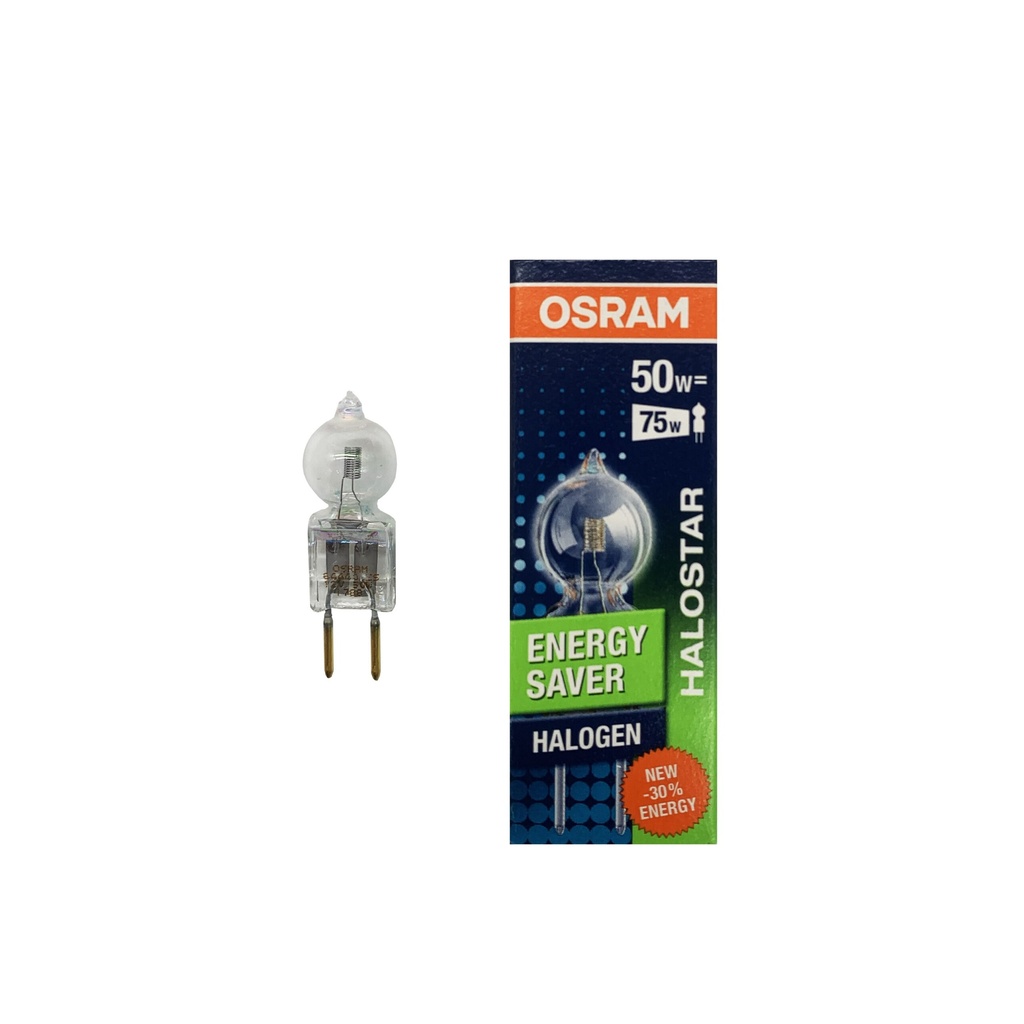 LAMPADA ALOGENA BISPINA ES 50W 12V GY6.35 CLER OSRAM