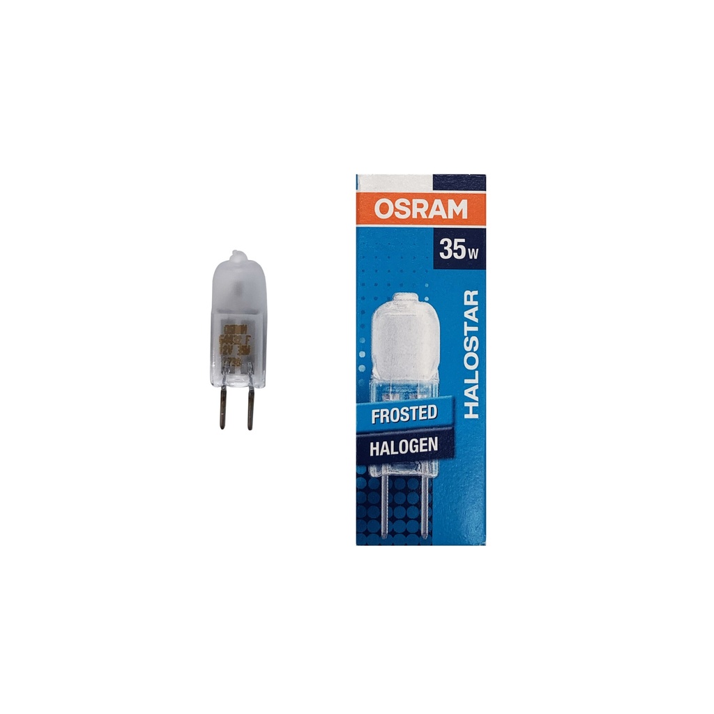 LAMPADA ALOGENA BISPINA  35W 12V GY6.35 FROSTED OSRAM