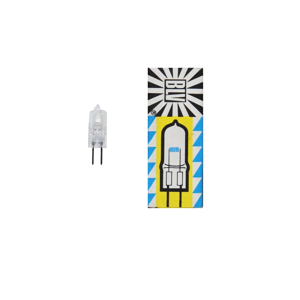 LAMPADA ALOGENA BISPINA 6W 6V G4 CLEAR BLV