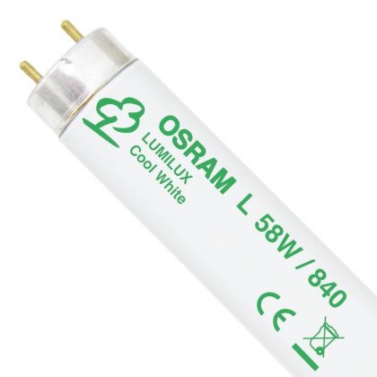 LAMPADA FLUORESCENTE LINEARE T8 58W/840 G13 OSRAM