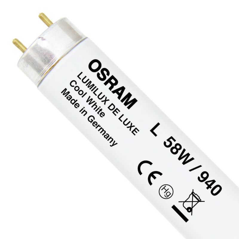 LAMPADA FLUORESCENTE LINEARE T8 58W/940 OSRAM