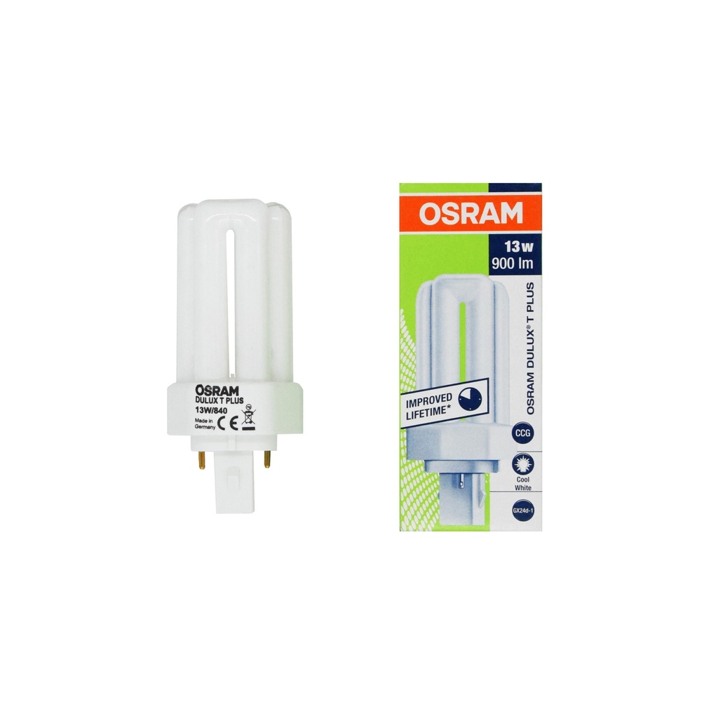 LAMPADA FLUORESCENTE DULUX T 13W/840 GX24D-1 OSRAM