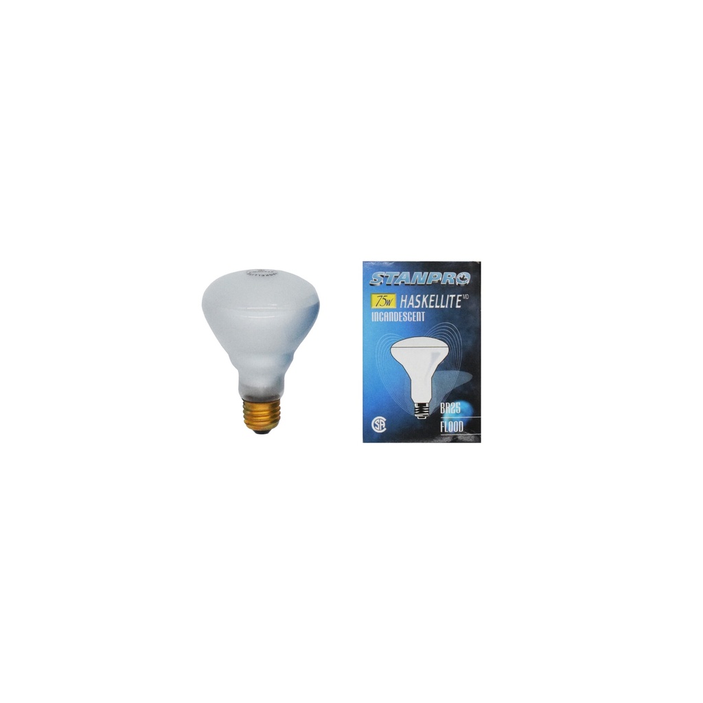 LAMPADA INCANDESCENZA BR25 75W 130V E27 STANPRO