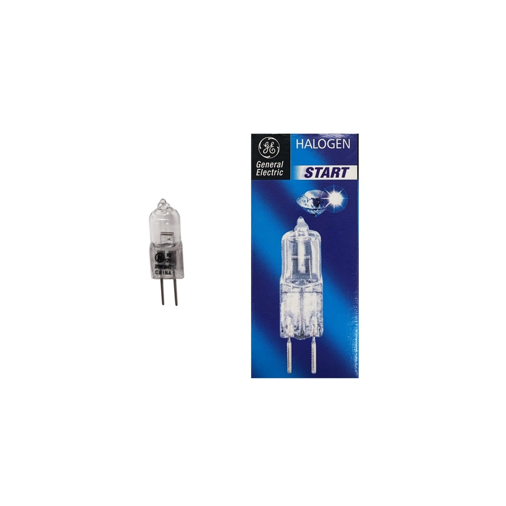 LAMPADA ALOGENA BISPINA 20W 12V G4 CLEAR GE
