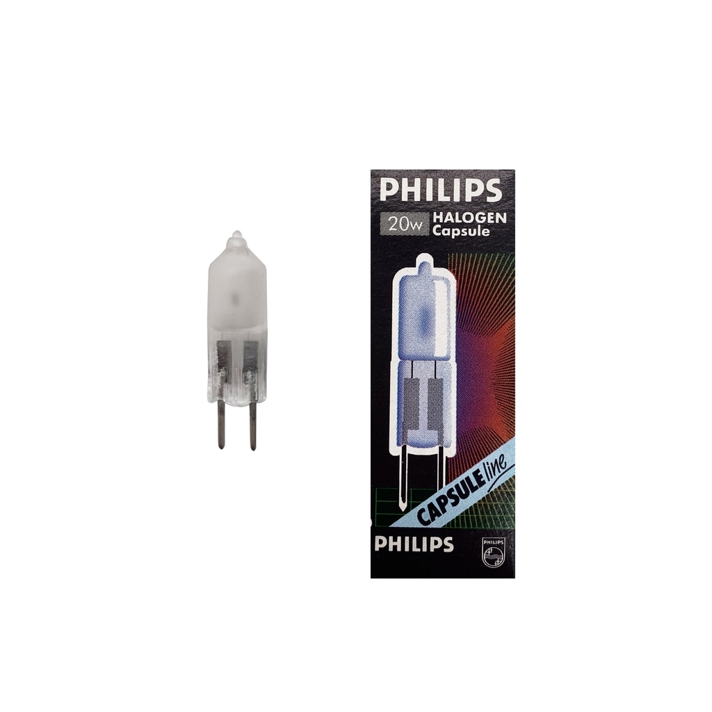 LAMPADA ALOGENA BISPINA 20W 12V GY6.35 FROSTED PHILIPS
