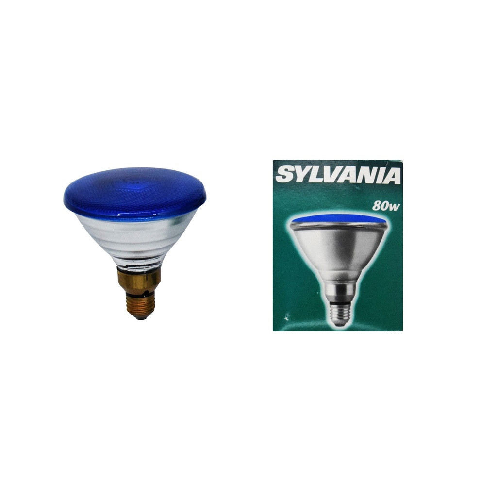 LAMPADA ALOGENA PAR38 80W 230V E27 BLU SYLVANIA