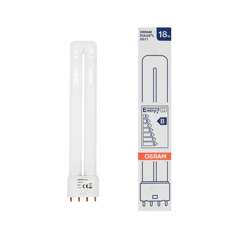 LAMPADA FLUORESCENTE DULUX L 18W/954 2G11 OSRAM