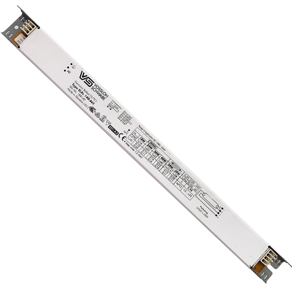 alimentatore reattore hf multipotenza tc 18w t5 24w 39w l 18w 24w 36w 40w vossloh