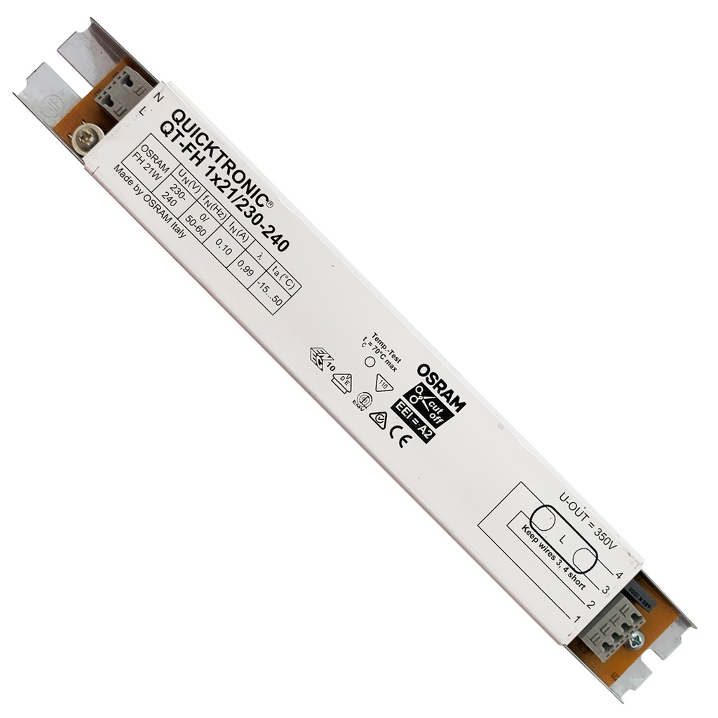 BALLAST ELETTRONICO FLUORESCENTE T5 21W OSRAM