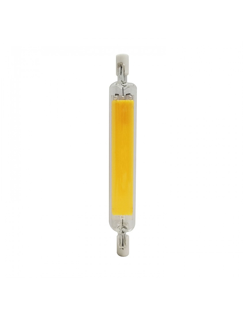 LAMPADA LED COB LINEARE 9W 3000K 230V R7S 118MM