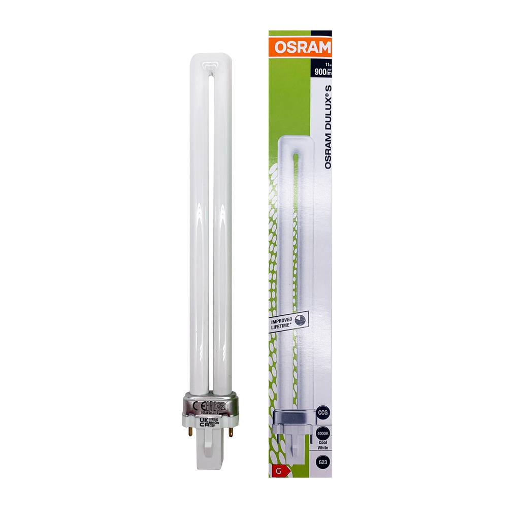 FLUORESCENT LAMP DULUX S 11W/840 G23 OSRAM