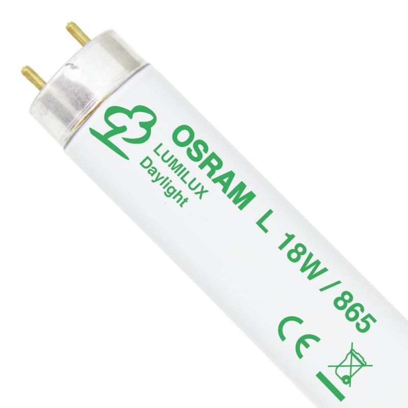 LAMPADA FLUORESCENTE LINEARE T8 18W/865 OSRAM