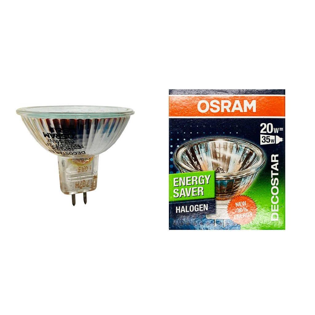 LAMPADA ALOGENA DICRO 20W 12V GU5.3 24° OSRAM