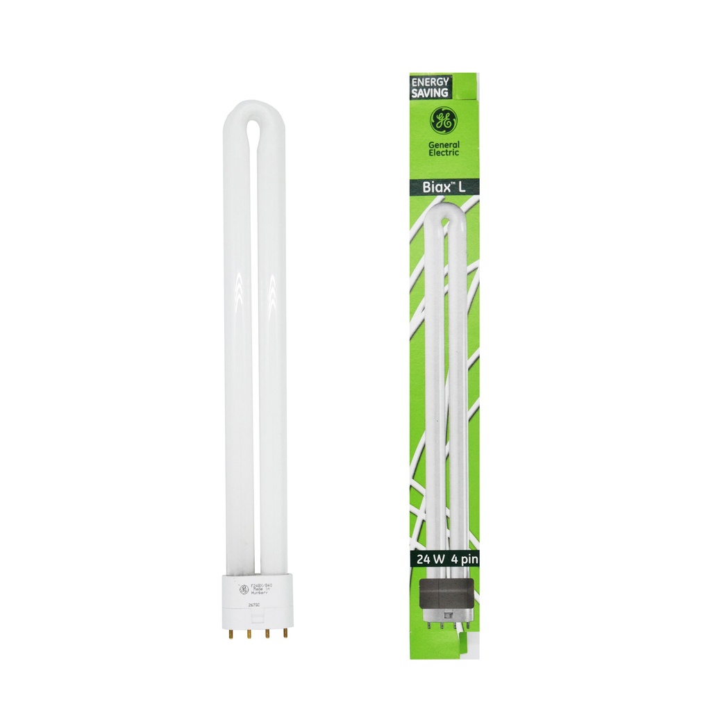 LAMPADA FLUORESCENTE BIAX L 24W/840 2G11 GE