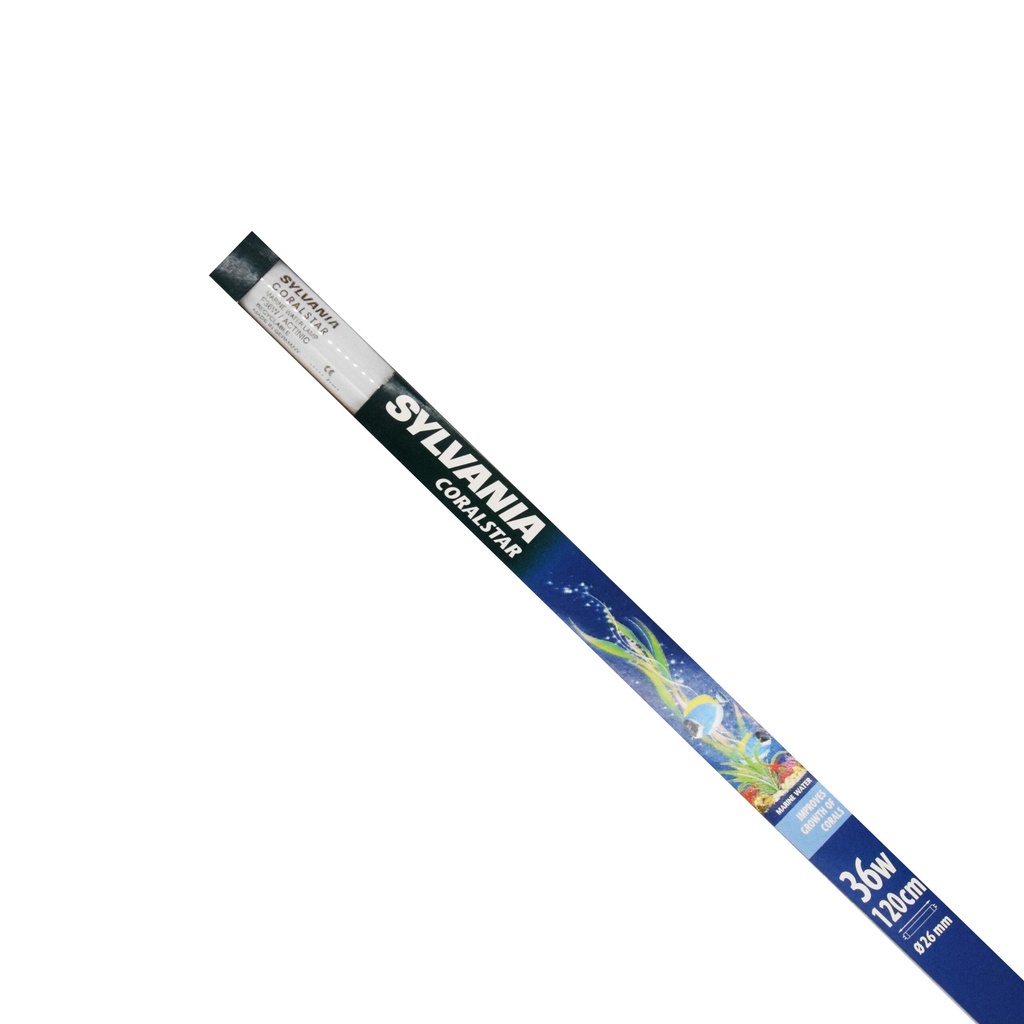 Lampada Fluorescente lineare T8 36w per acquari sylvania