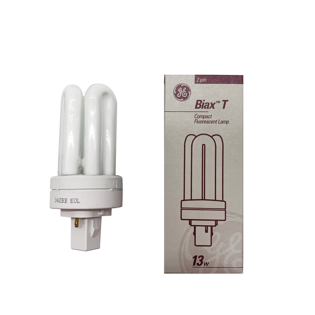 LAMPADA FLUORESCENTE BIAX T 13W/840 GX24D-1 2PIN GE