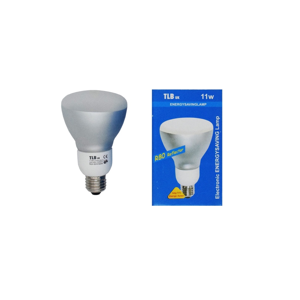 Lampadina r80 11w 2700k resa 80w e27 tlb