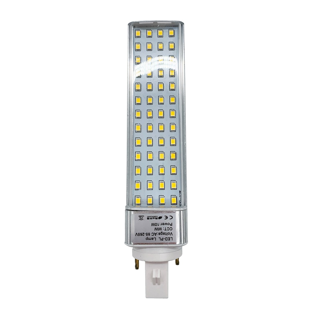LAMPADA LED DULUX D 10W 3000K 230V G24D-3 TLB