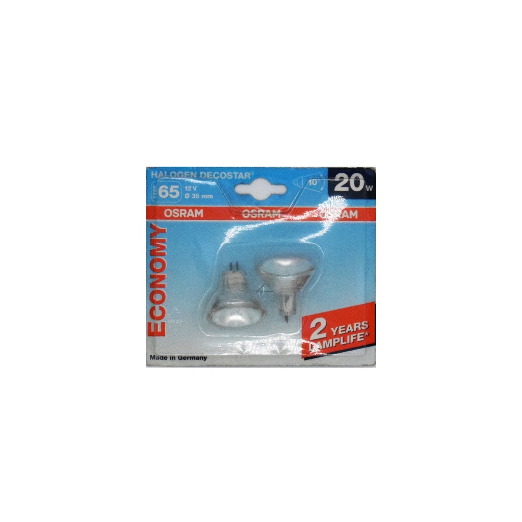LAMPADA ALOGENA DICRO MR11 20W 12V GU4 10° OSRAM