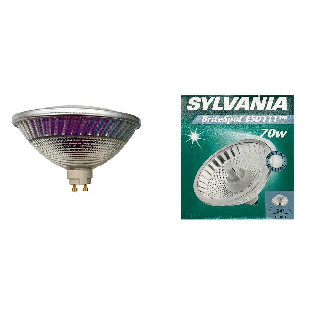 LAMPADA A SCARICA ES111 75W 3000K GX10 24° SYLVANIA