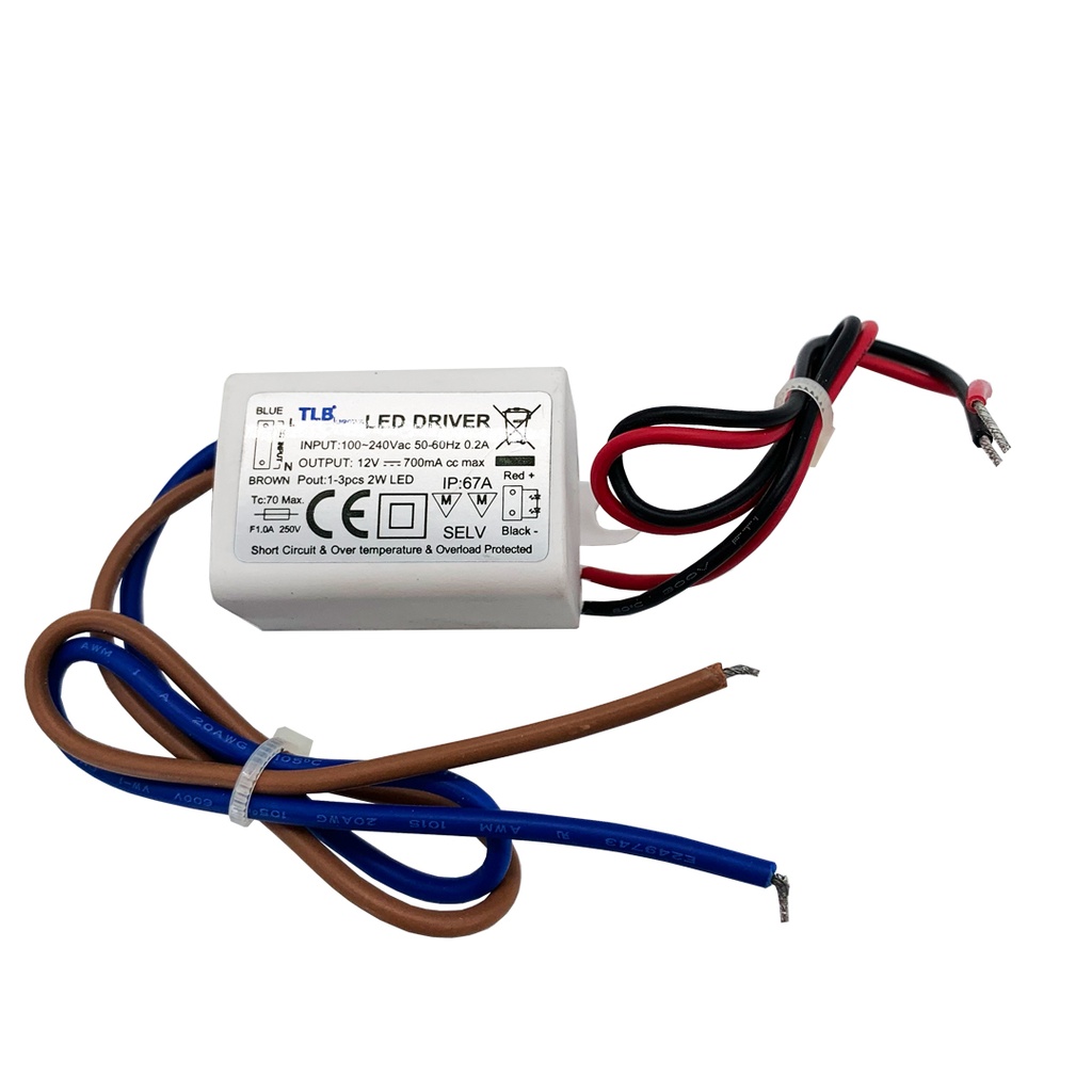 DRIVER LED 700mA 6W IP67 TLB