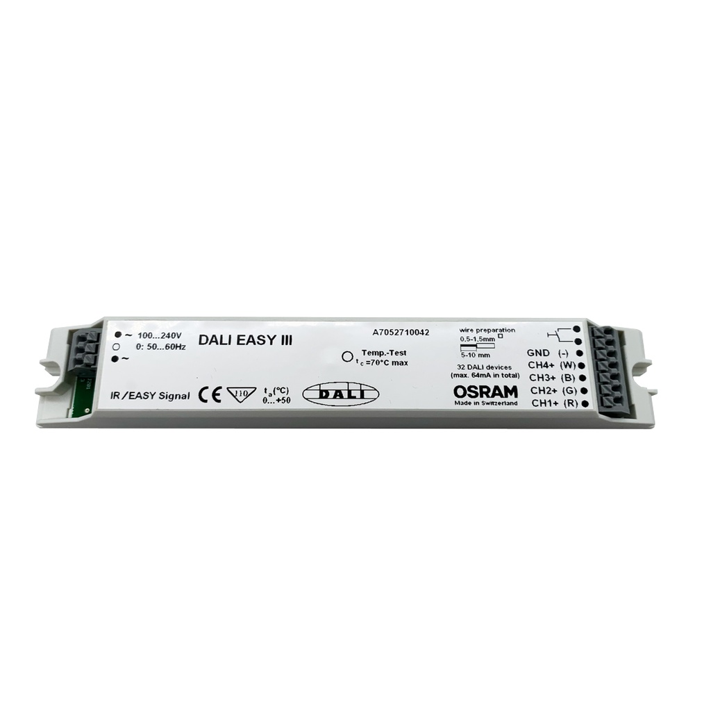 UNITA' DI CONTROLLO OPTOTRONIC DALI RGB 24V OSRAM