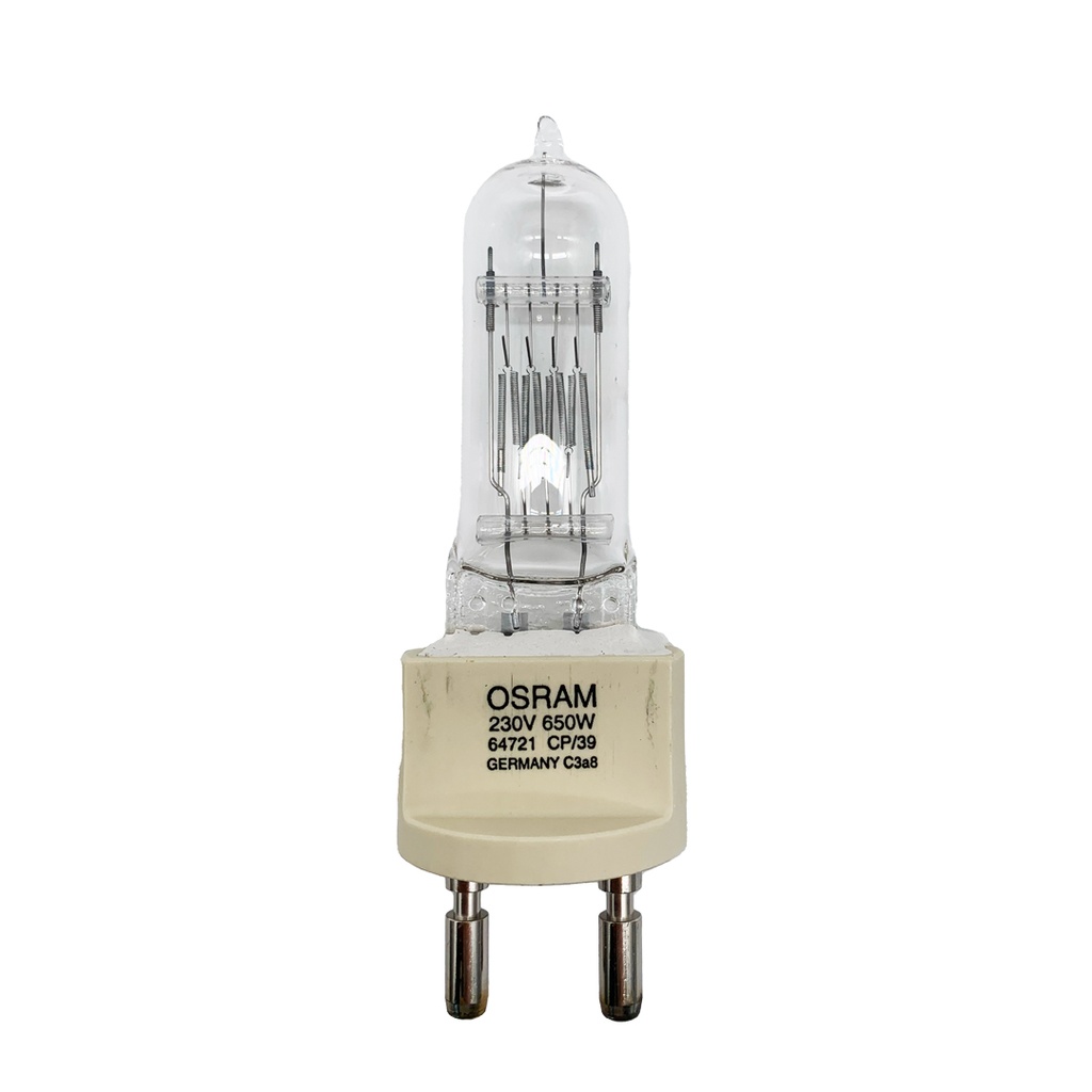 LAMPADA PHOTO OPTIC 650W 230V 3200K G22 OSRAM