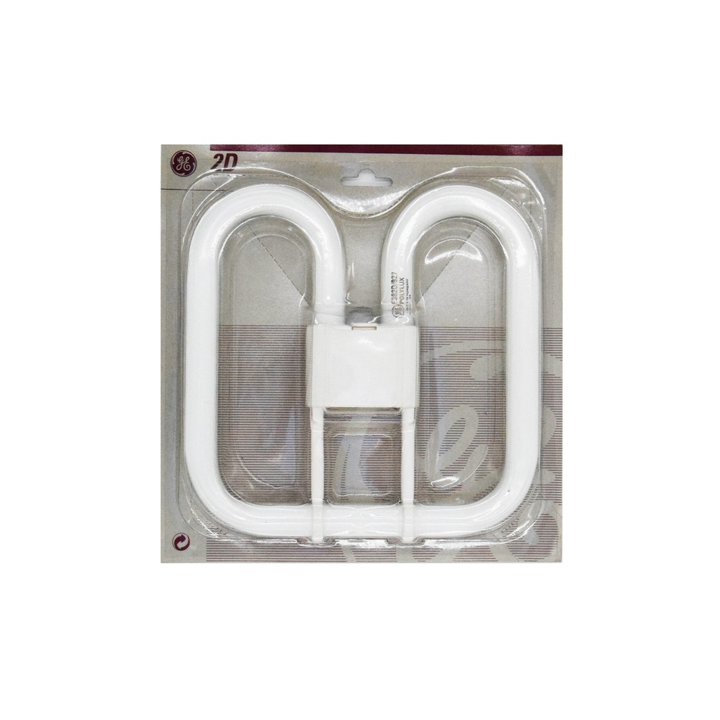 LAMPADA FLUORESCENTE 2D 38W 2700K GR10Q 4PIN GE