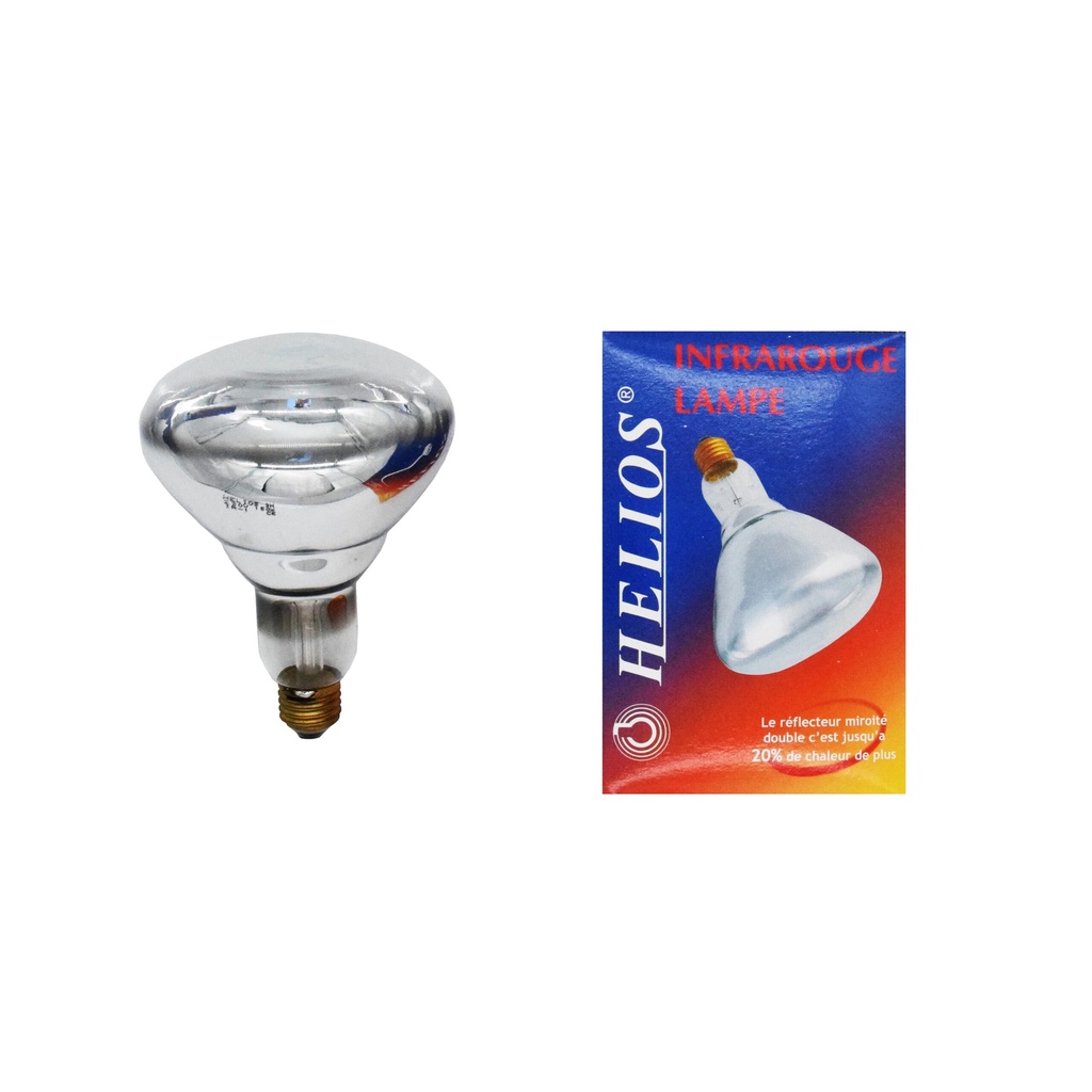 INFRARED INCANDESCENT LAMP R125 150W E27 HELIOS