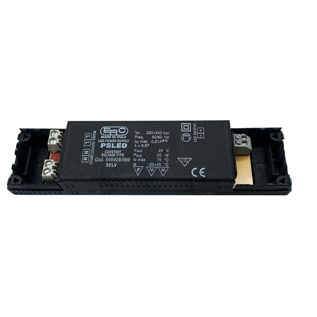 DRIVER ELETTRONICO LED DC 24V 20W ERC