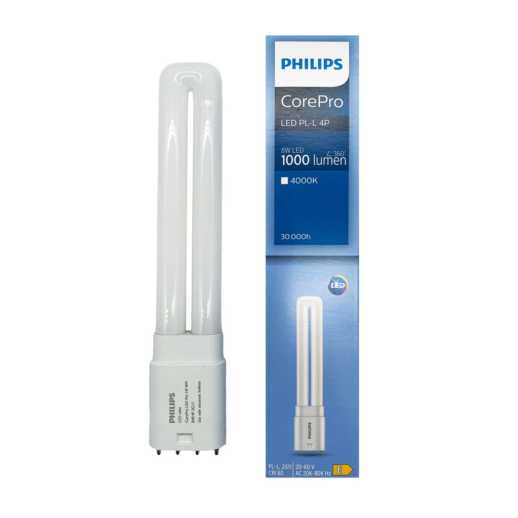 LAMPADA LED PL-L 8W (EX18W) 840 2G11 PHILIPS