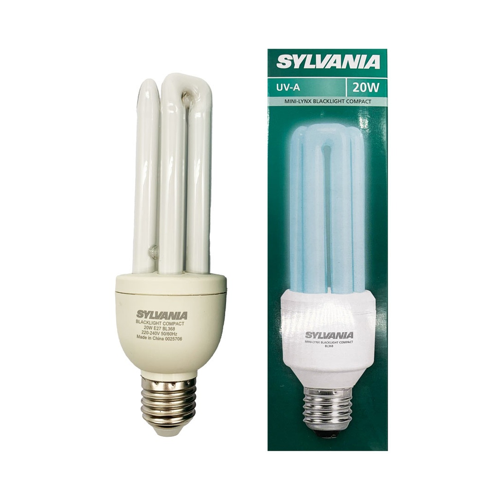 LAMPADA TUBOLARE 20W ACTINIC E27 SYLVANIA