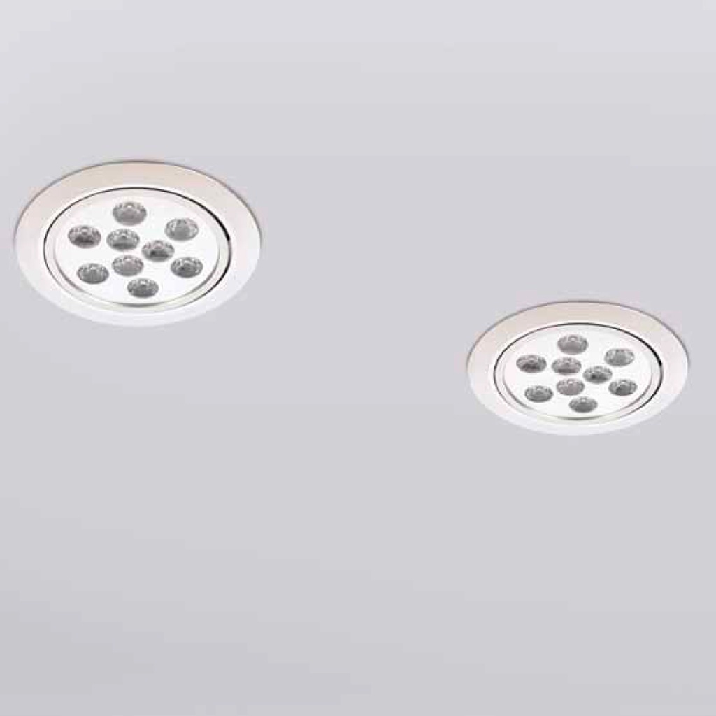 Star LED Incasso 18x1W 4000K Silver 165mm