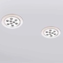 Star LED Incasso 18x1W 4000K Silver 165mm