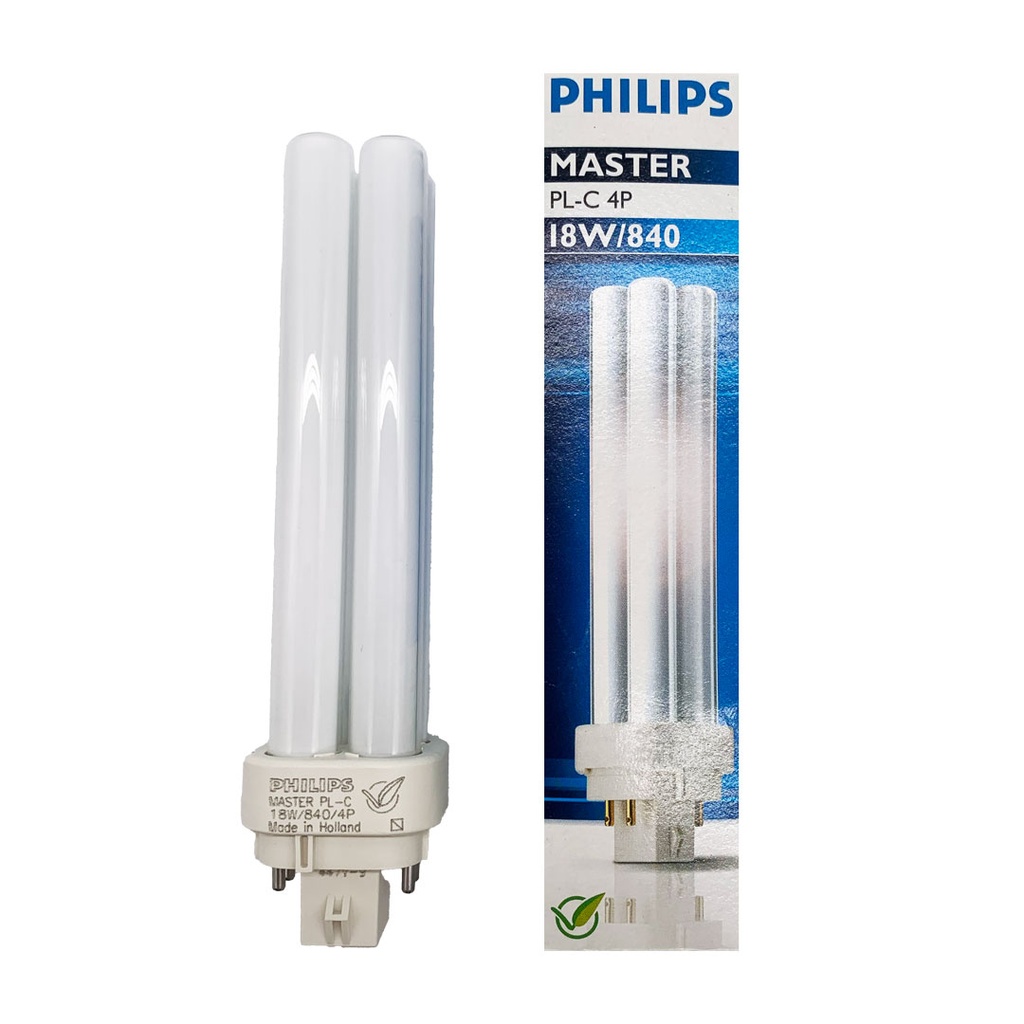 LAMPADA FLUORESCENTE PL-C 18W/840 G24Q-2 4PIN PHILIPS