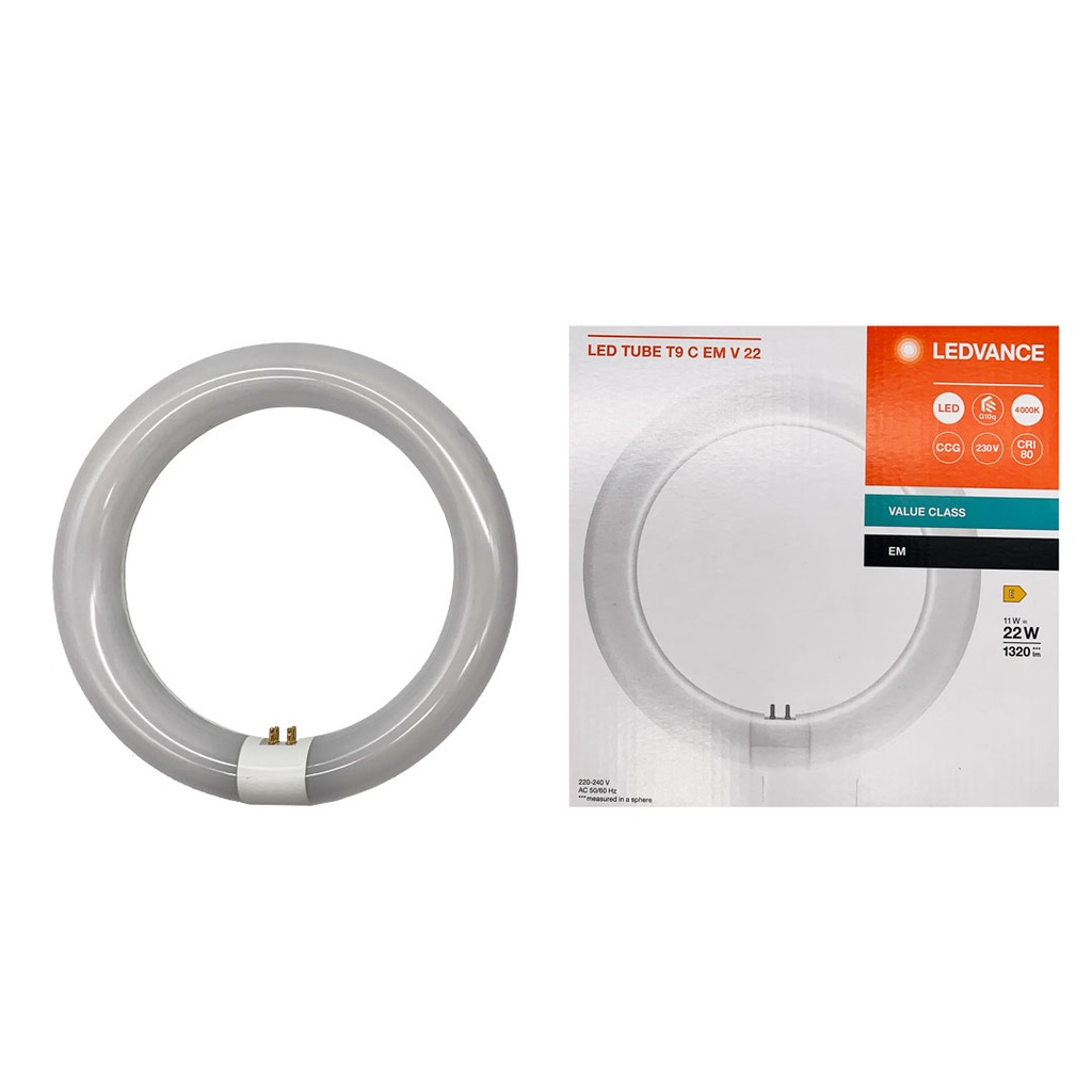 LAMPADA CIRCOLINA LED T9 11W (22W) 840 G10Q LEDVANCE