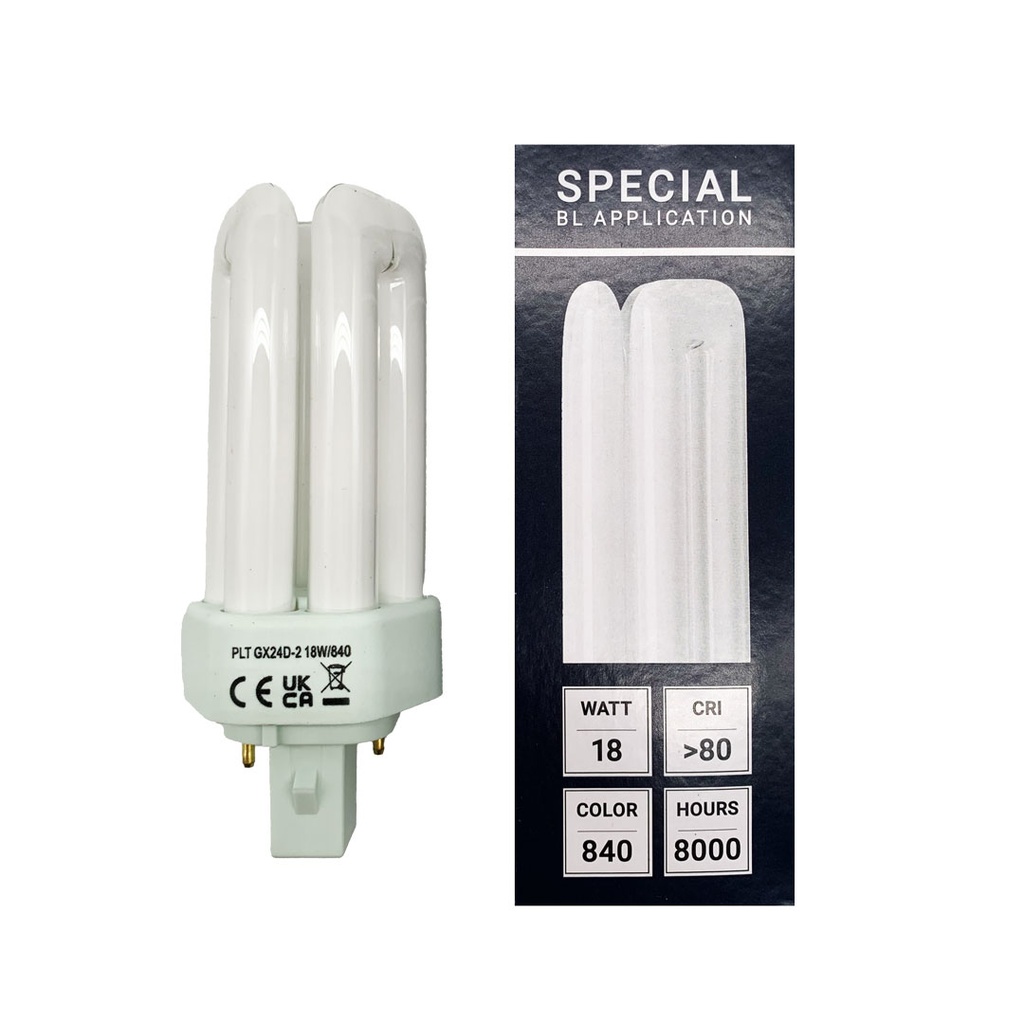 LAMPADA FLUORESCENTE PL-T 18W/840 GX24D-2 SPL
