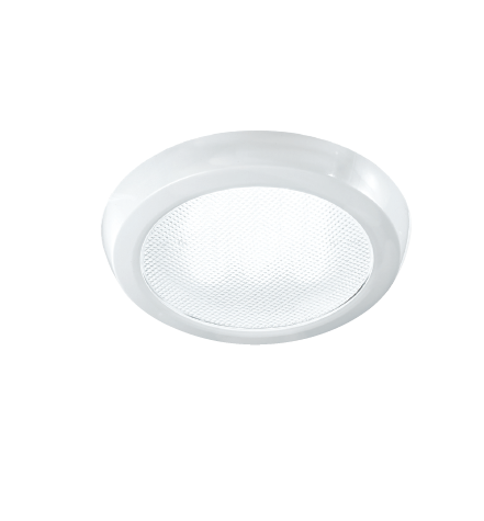 Plafoniera Mini Flat 26W Bianco TLB Italy