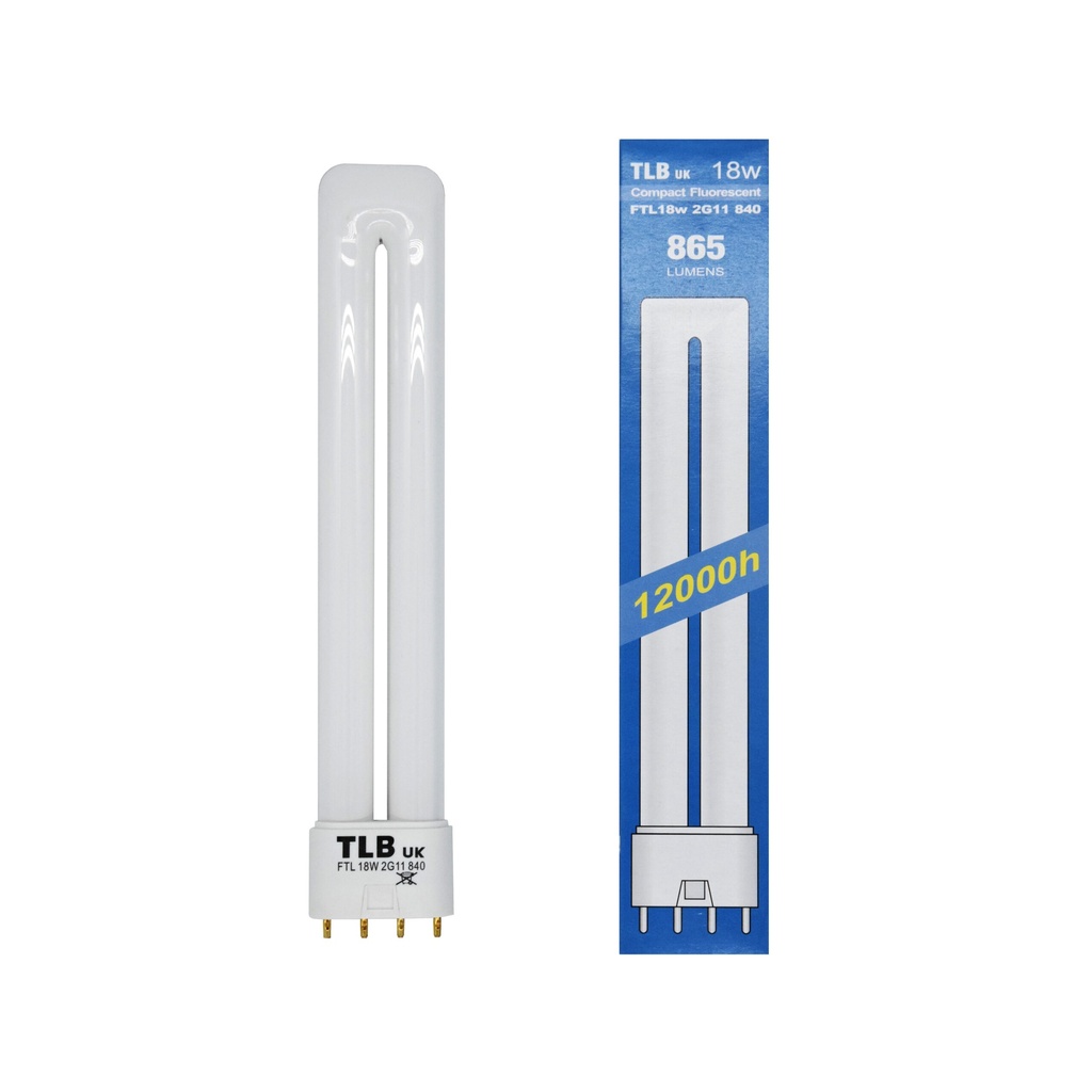 LAMPADA FLUORESCENTE DULUX L 18W/840 2G11 TLB