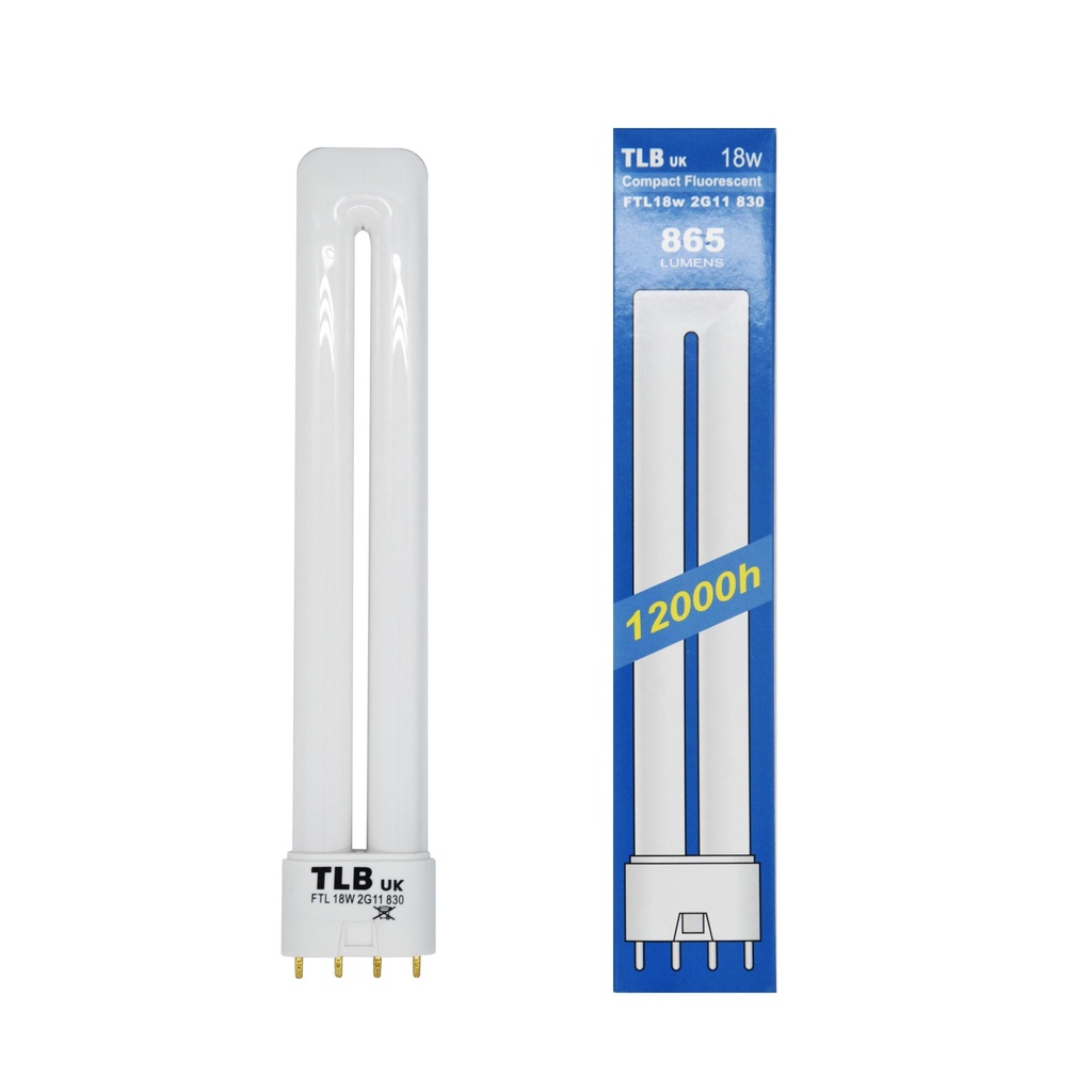 LAMPADA FLUORESCENTE DULUX L 18W/830 2G11 TLB
