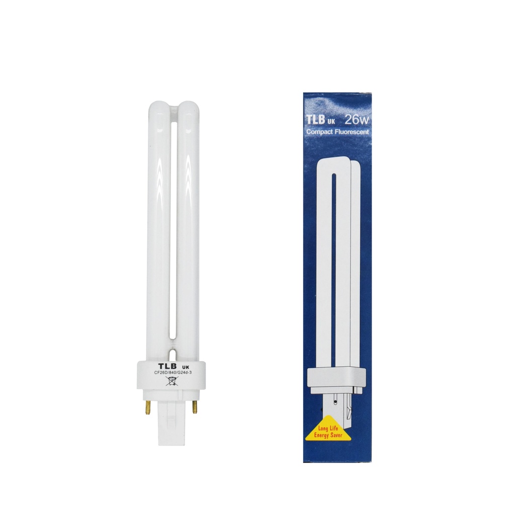 LAMPADA FLUORESCENTE DULUX D 26W/840 G24D-3 TLB