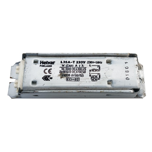 BALLAST MECCANICO FLUORECENTE 36W/2X18W TLB