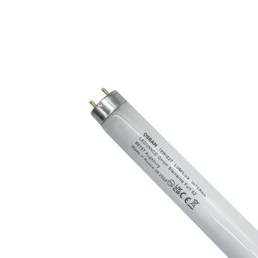 LAMPADA FLUORESCENTE LINEARE T8 18W/827 OSRAM