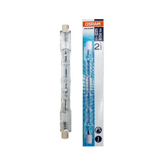 LAMPADA ALOGENA LINEARE 400W 230V R7S 120MM OSRAM