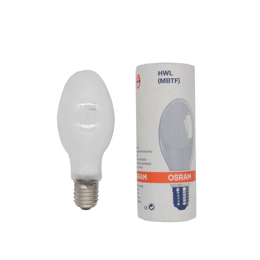 LAMPADA A SCARICA V. MERCURIO HWL 250W 230V E40 OSRAM
