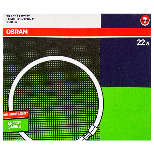 LAMPADA FLUORESCENTE CIRCOLINA T5 22W/827 2GX13 OSRAM
