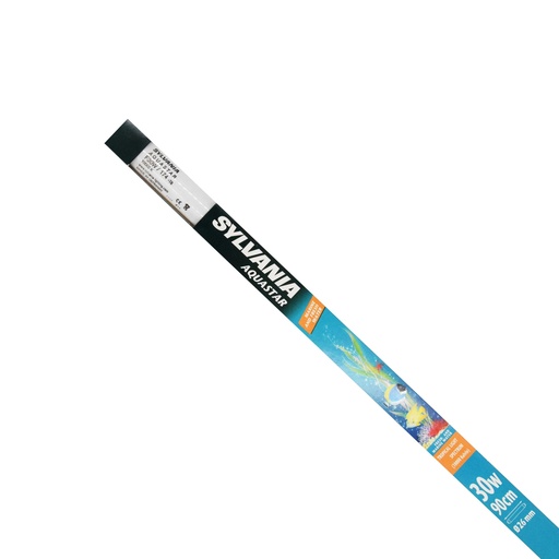 FLUORESCENT TUBE T8 30W AQUASTAR SYLVANIA