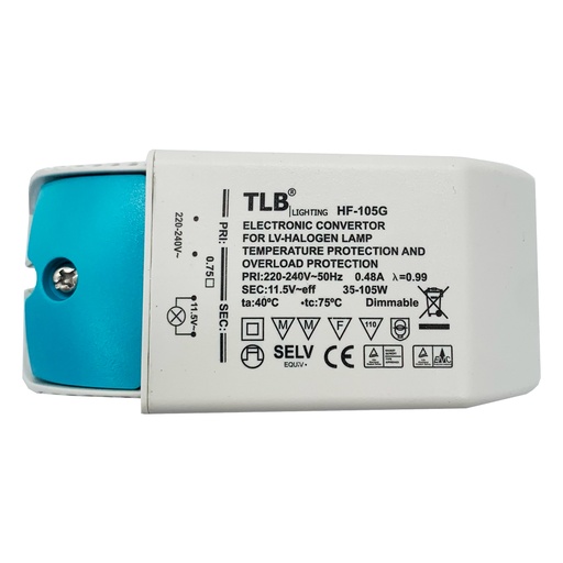 DRIVER ELETTRONICO AC 12V 35-105W TLB